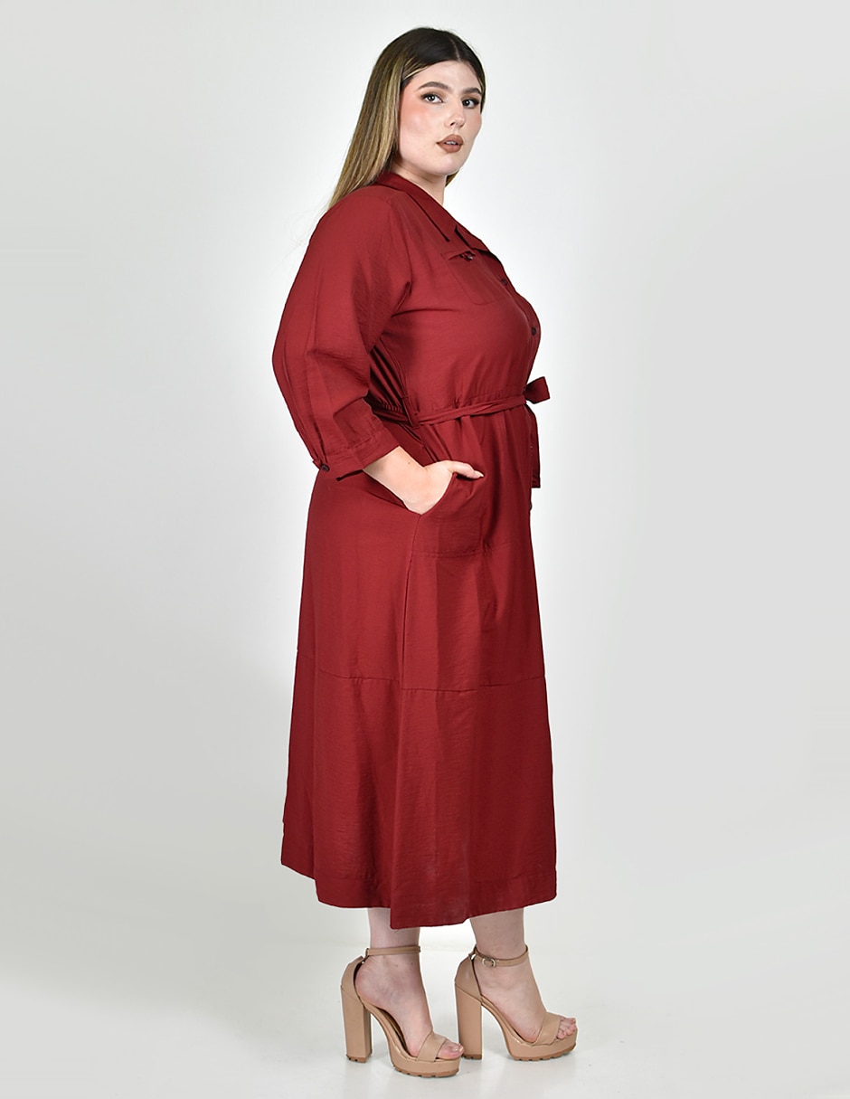 Vestido midi casual para mujer 5