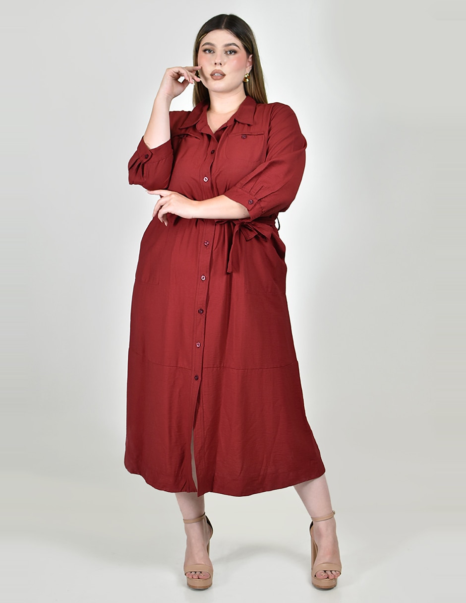 Vestido midi casual para mujer 2