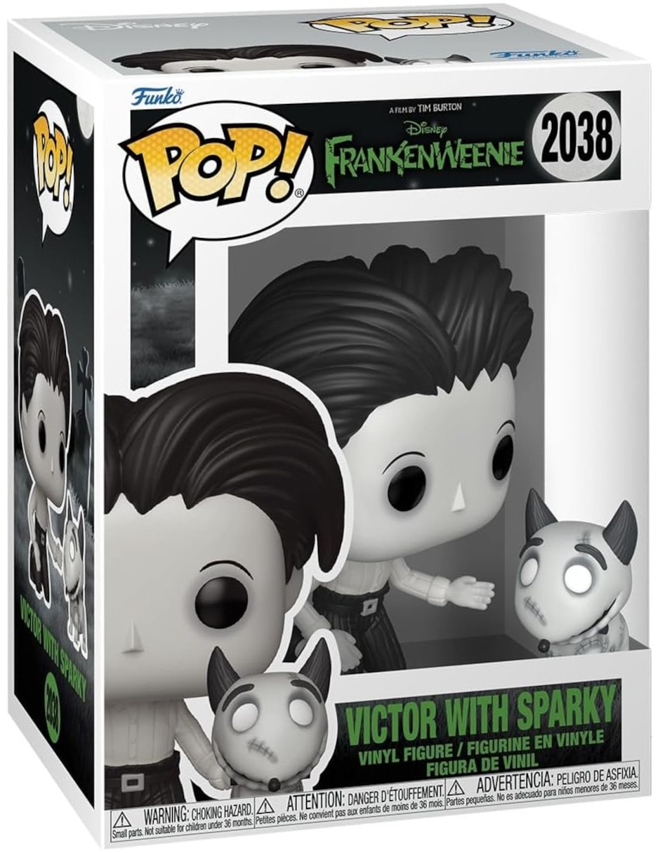 Funko Pop! Frankenweenie Victor with Sparky