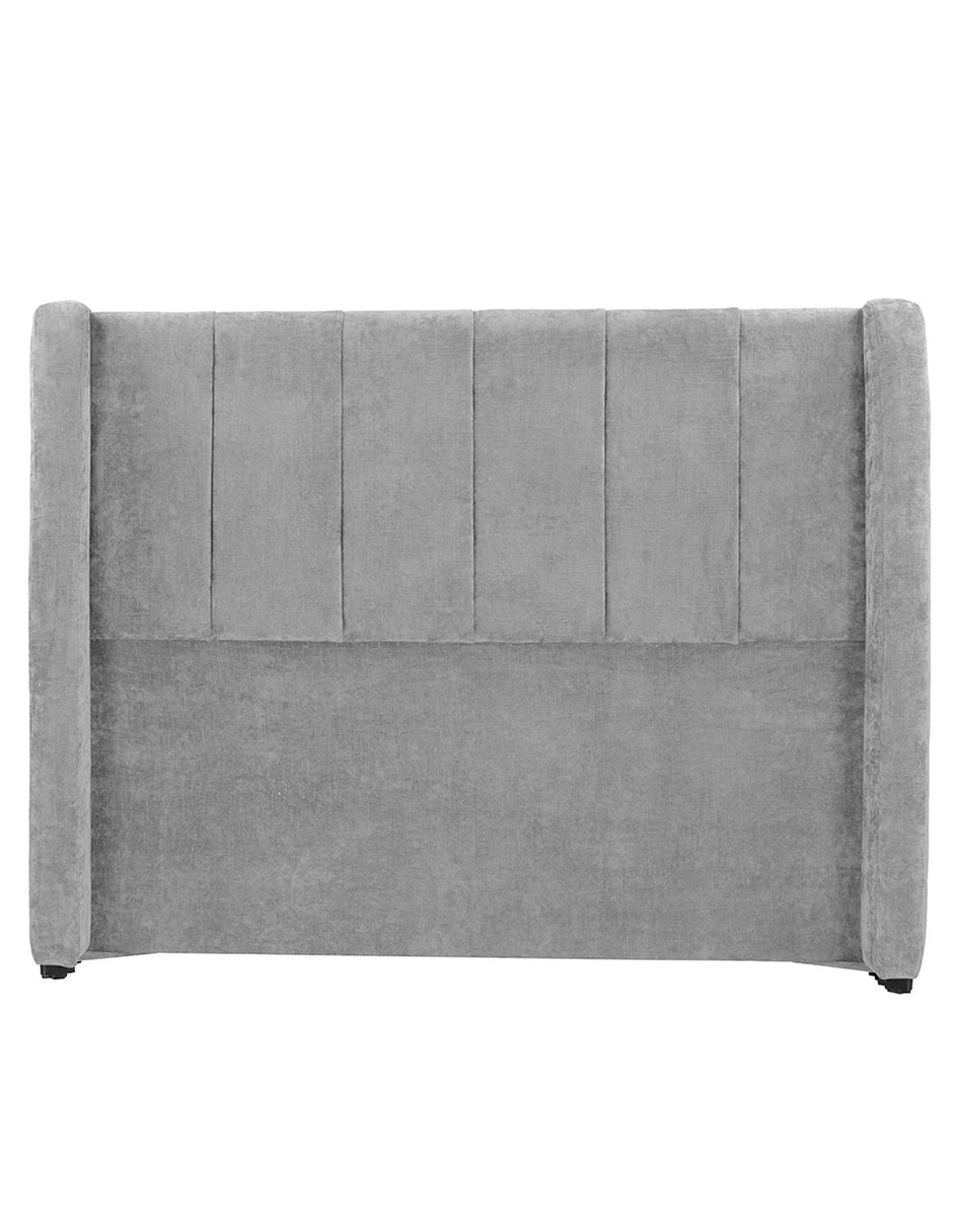 Cabecera de madera y tela 1