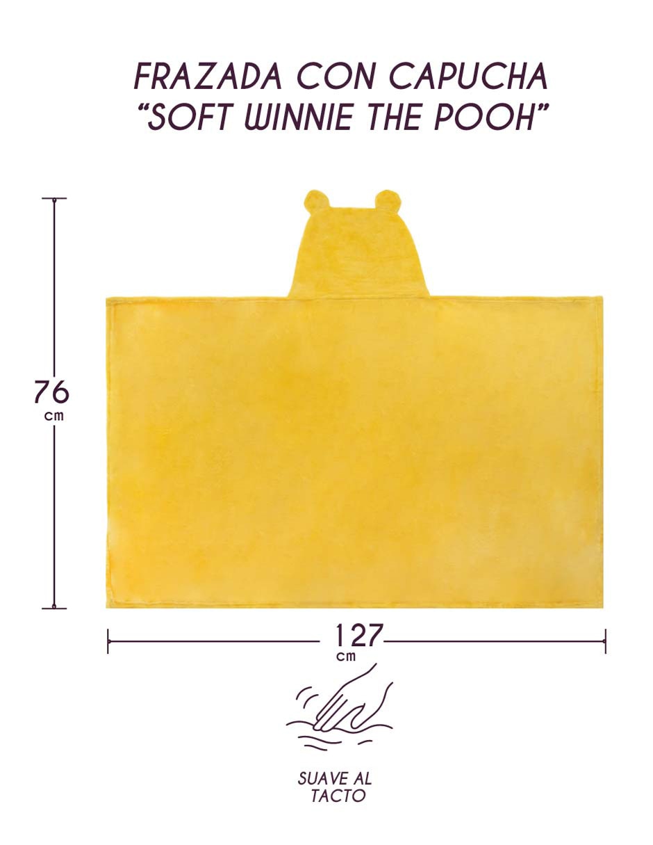 Frazada de tejido Suave Home Acces Winnie Pooh 6