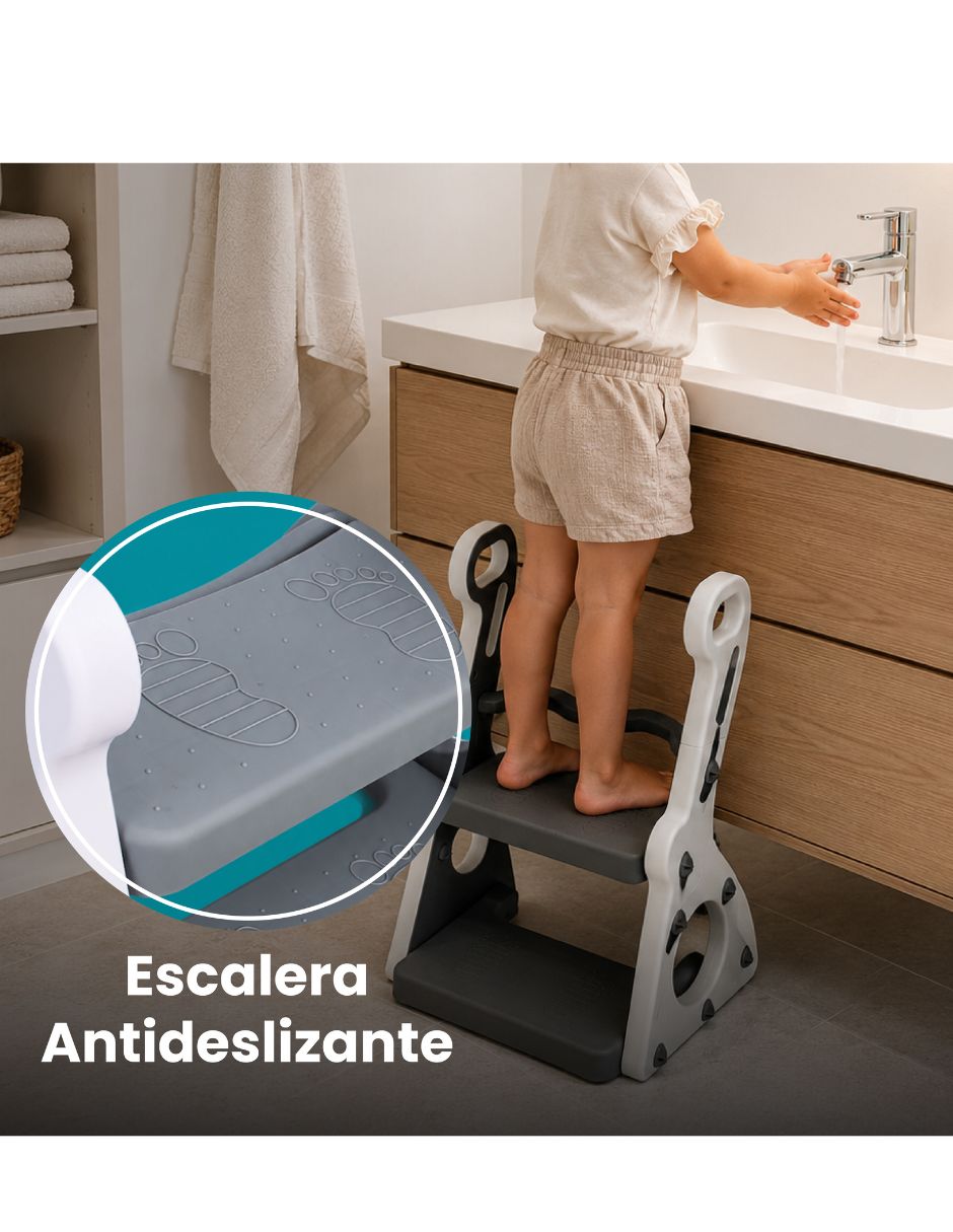 Entrenador de baño con escalón poppy 4