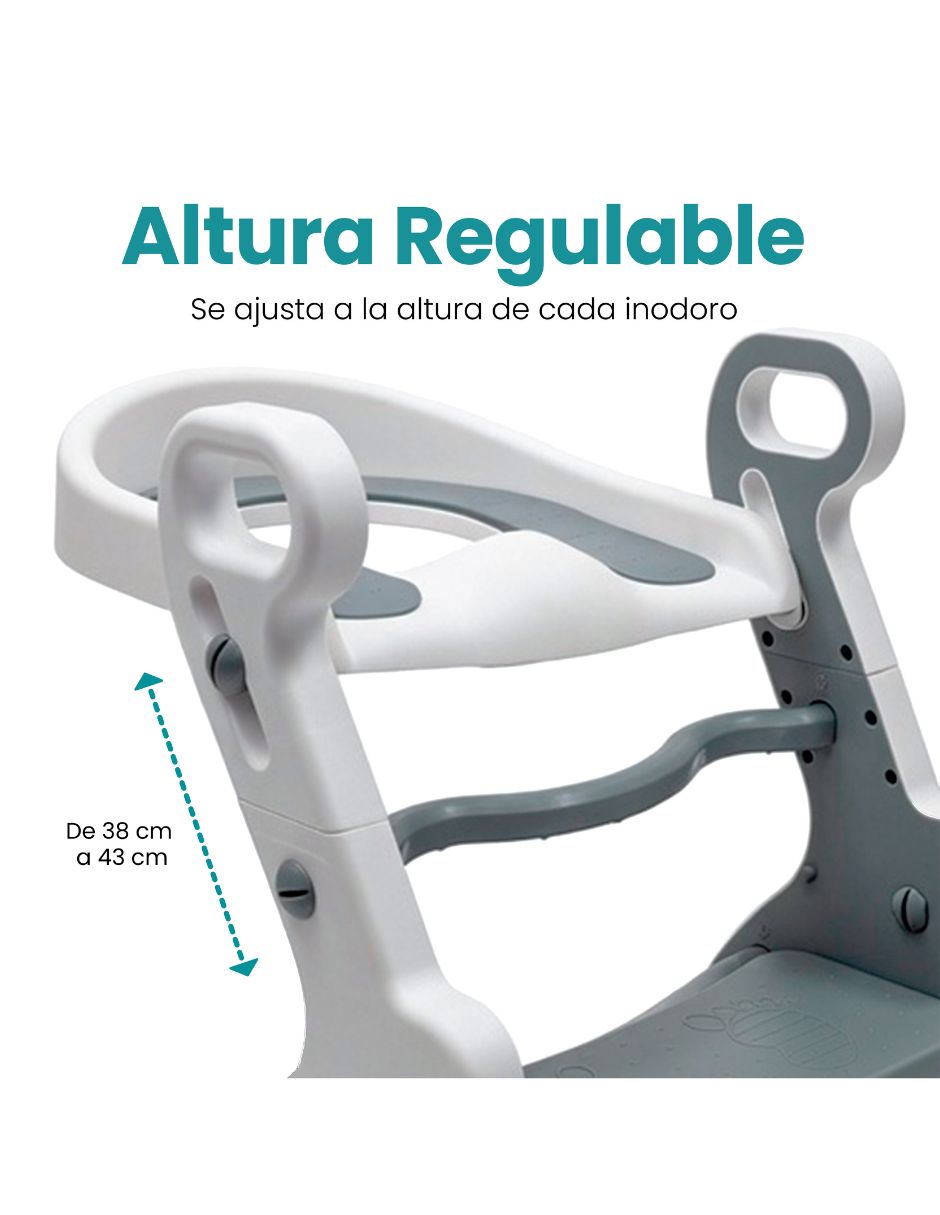 Entrenador de baño con escalón poppy 9