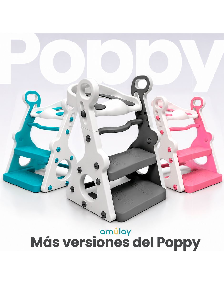 Entrenador de baño con escalón poppy 7