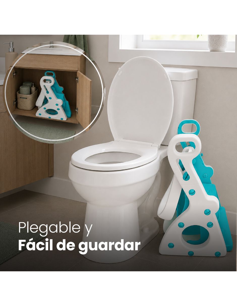 Entrenador de baño con escalón poppy 8