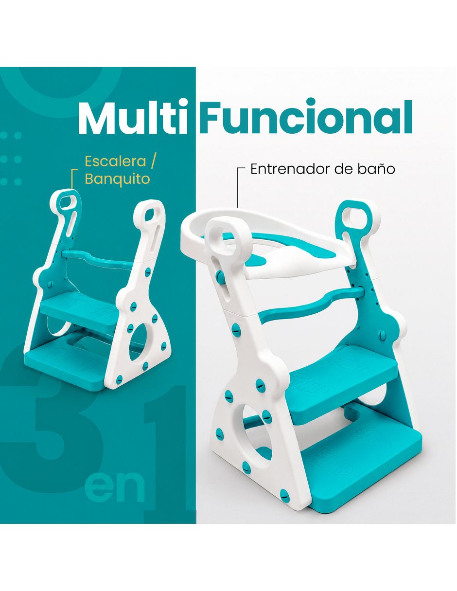 Entrenador de baño con escalón poppy 5