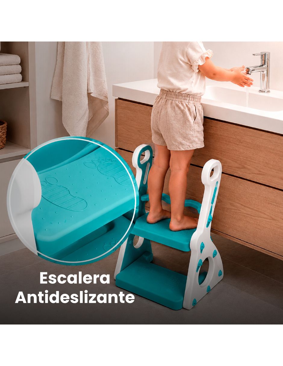 Entrenador de baño con escalón poppy 4