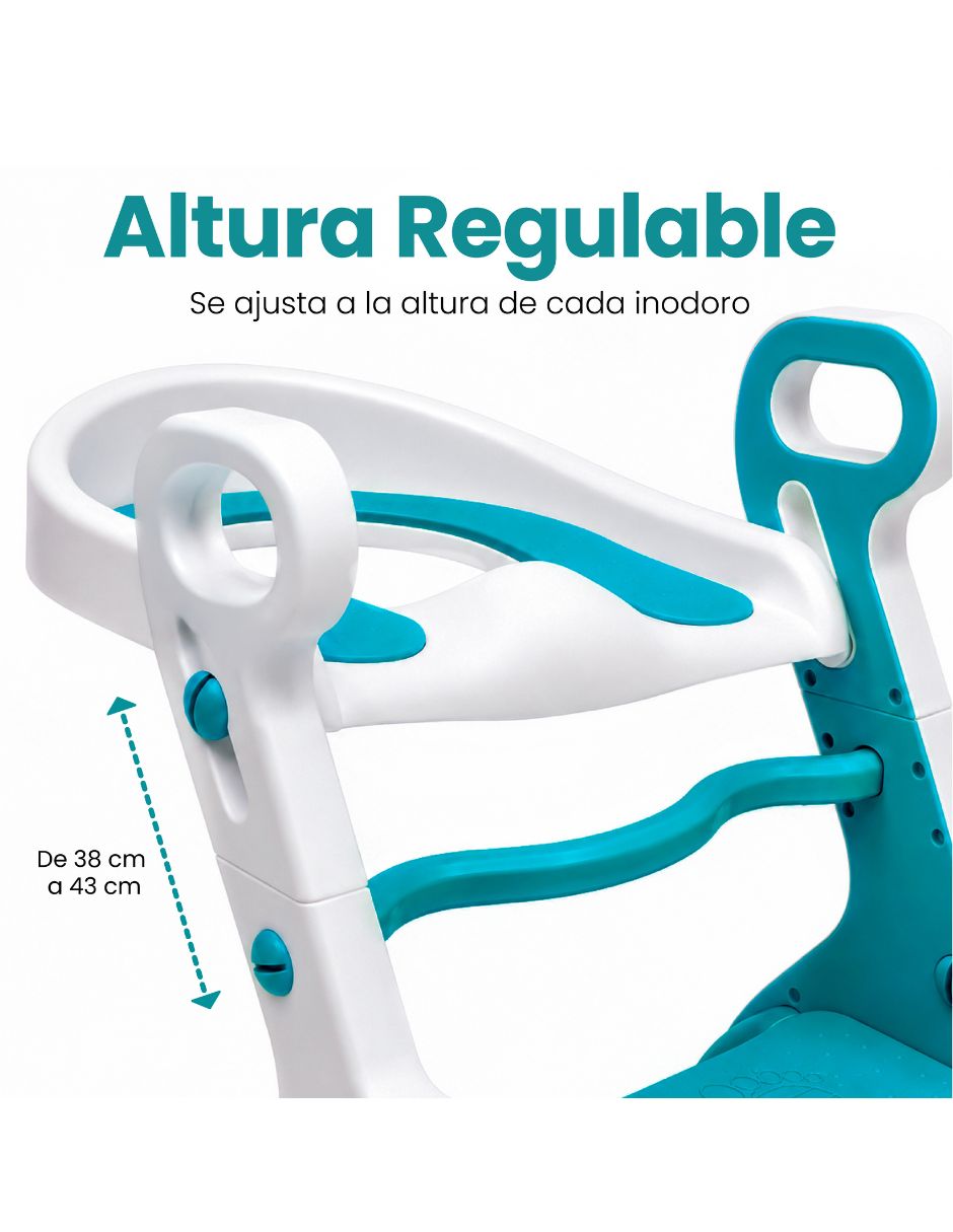 Entrenador de baño con escalón poppy 9