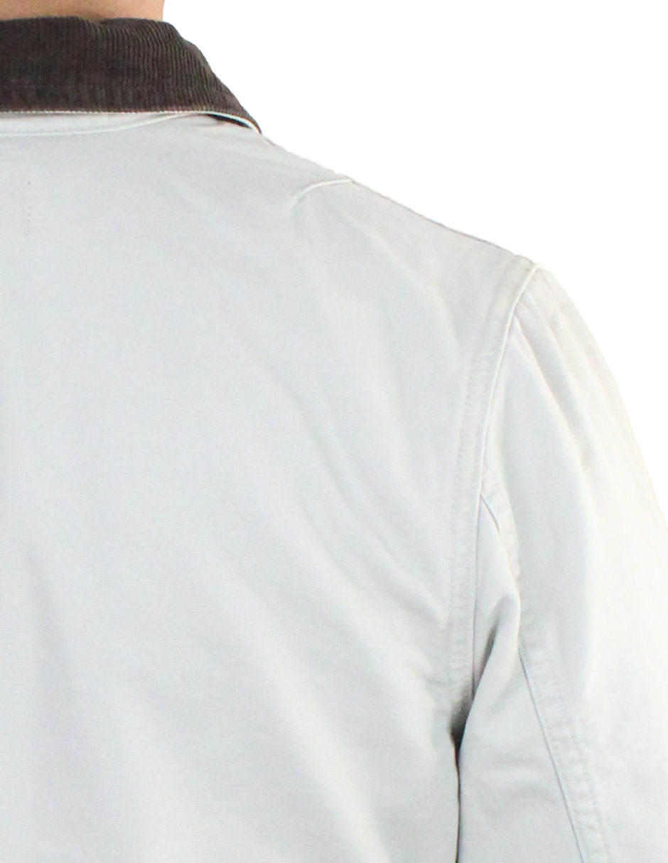 Chamarra casual de algodón con bolsillos para hombre 6
