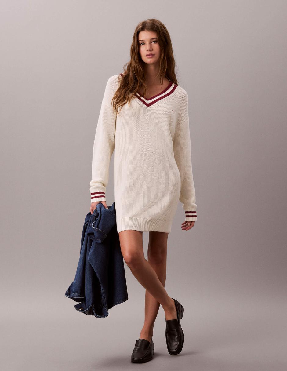 Vestido arriba rodilla casual para mujer