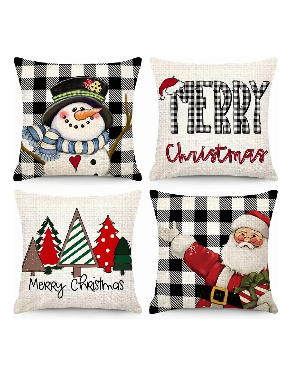 Set funda cojín Navidad Set funda cojín Navidad