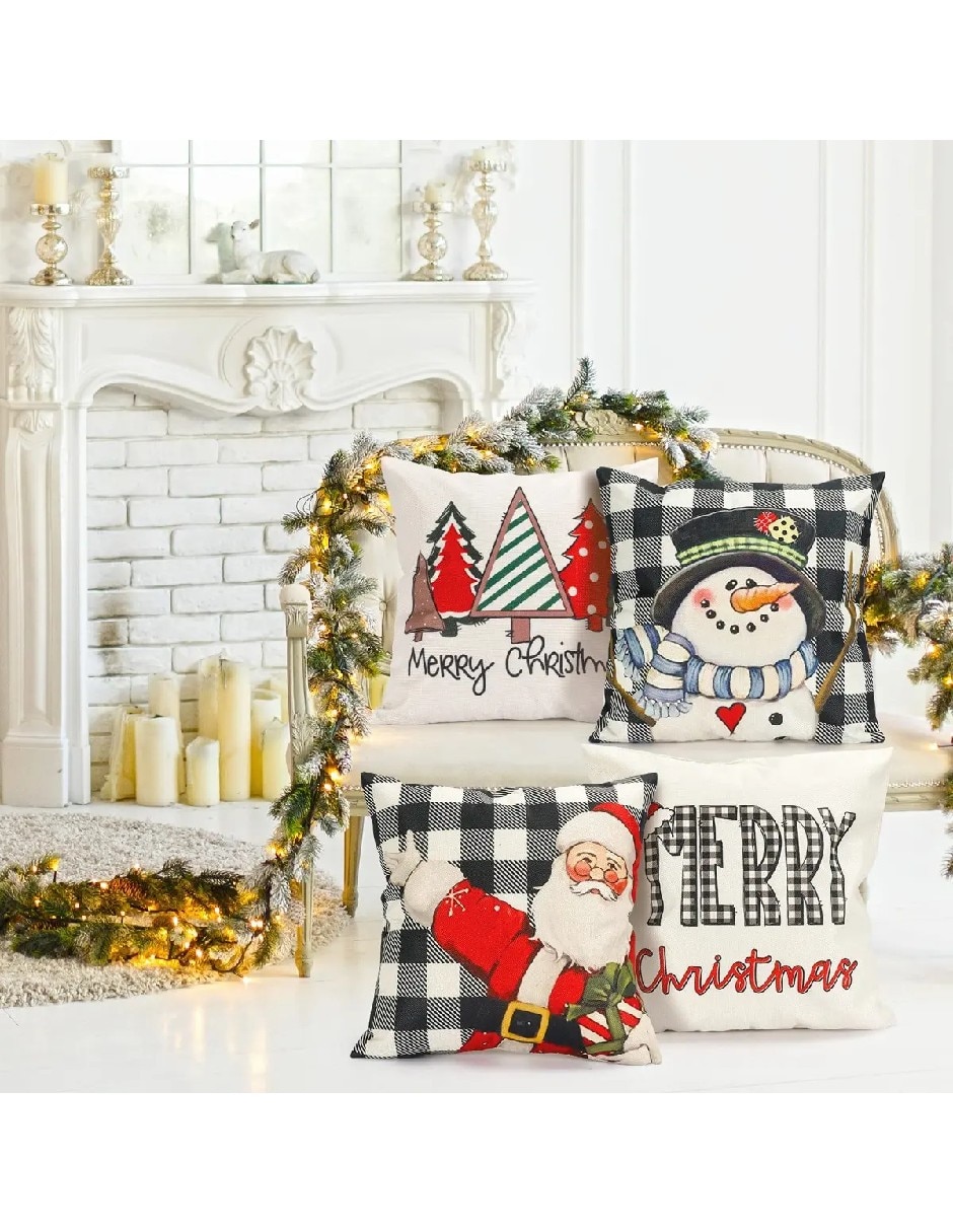 Set funda cojín Navidad 2