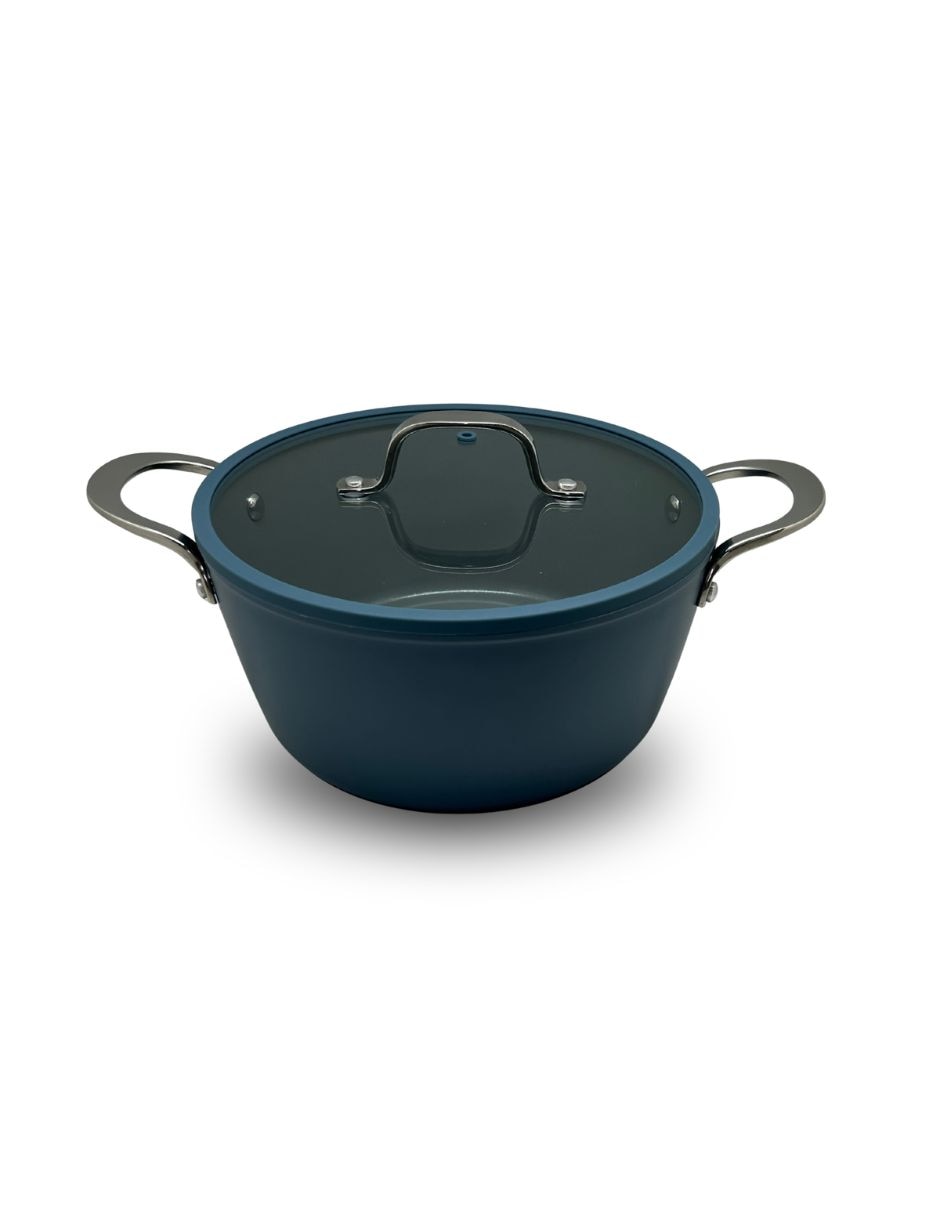 Batería de cocina Oasis de aluminio forjado antiadherente sin PFOA de 7 piezas 4
