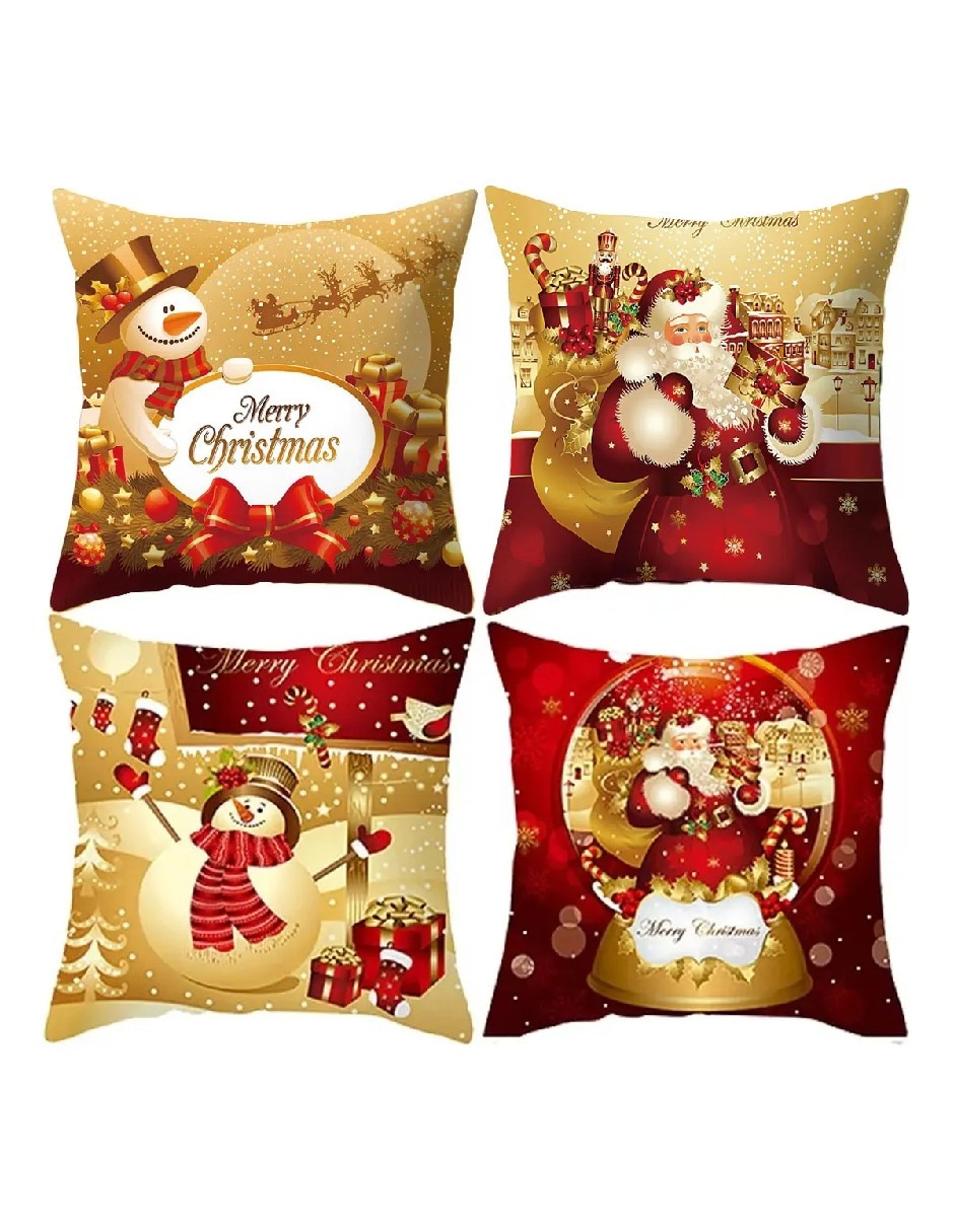 Set funda cojín Navidad Set funda cojín Navidad