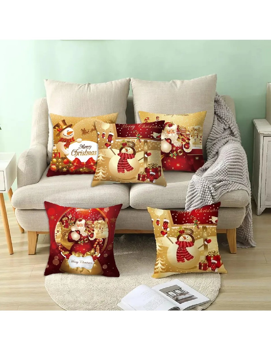 Set funda cojín Navidad 2
