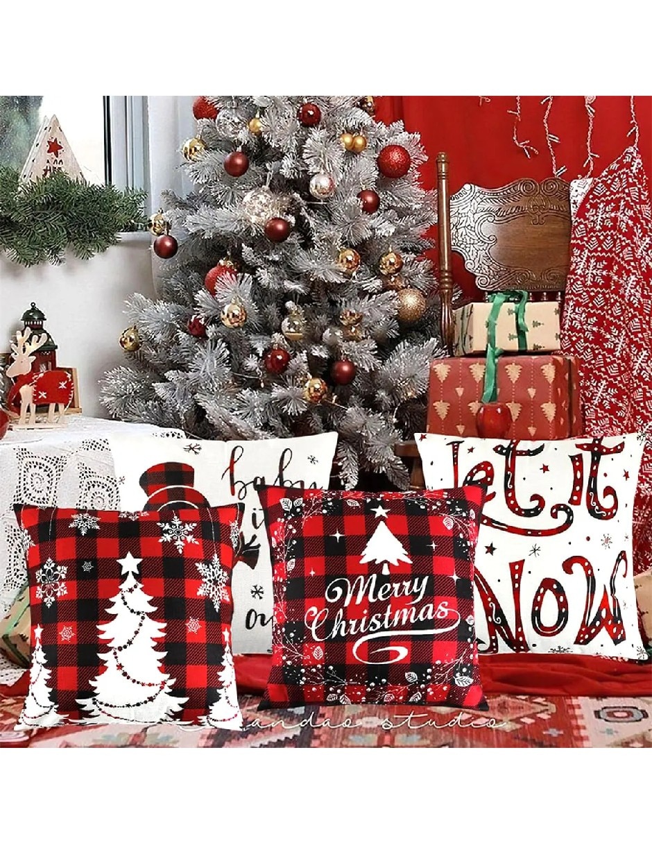 Set funda cojín Navidad 3