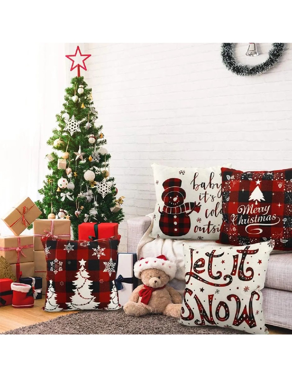 Set funda cojín Navidad 2