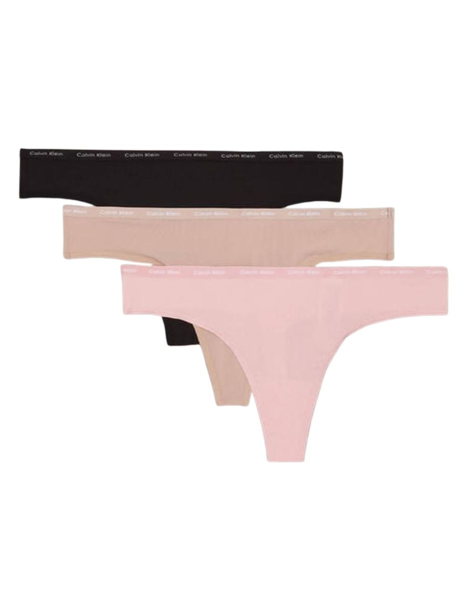 Tanga de algodón para mujer