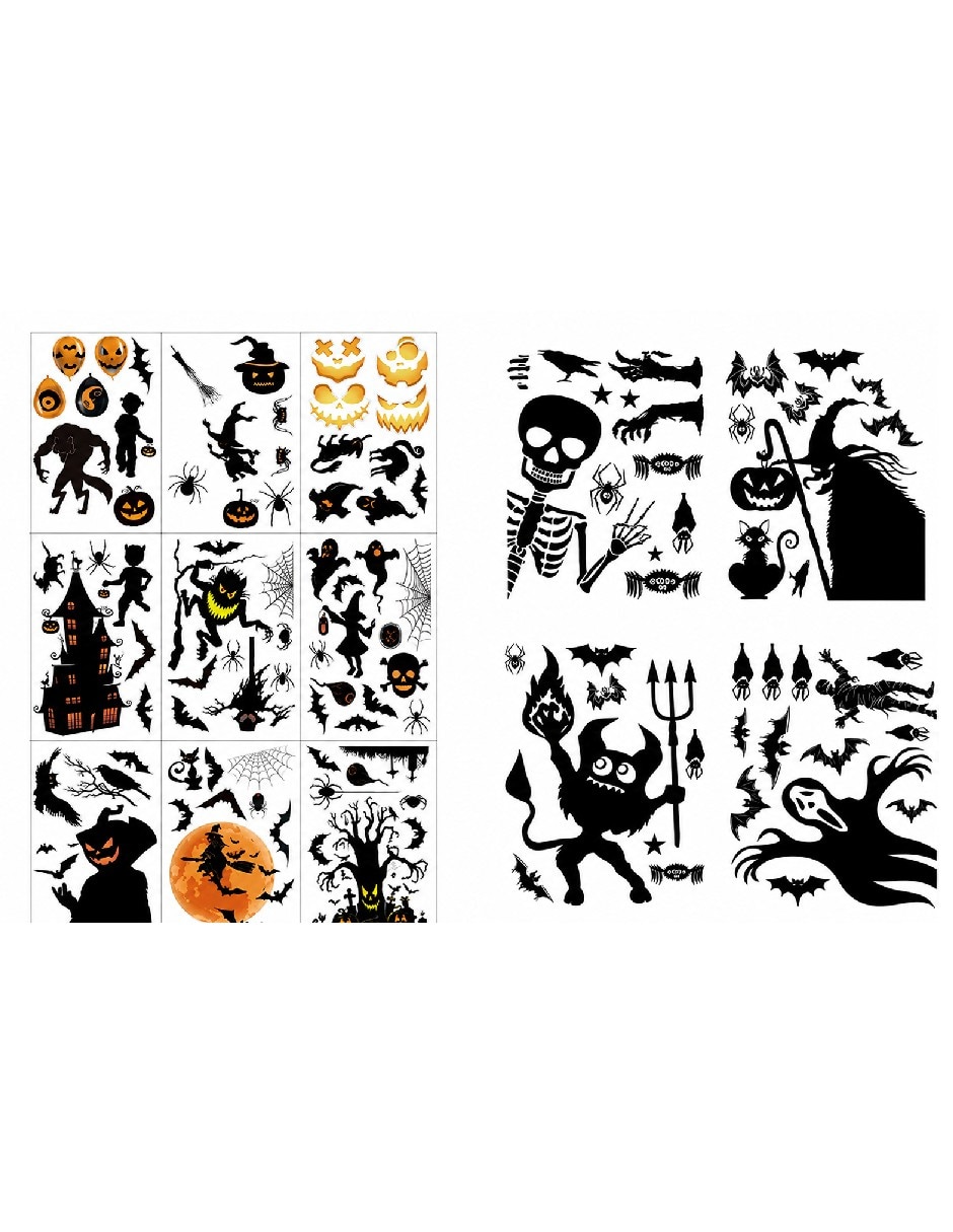 Set Sticker Halloween Set Sticker Halloween