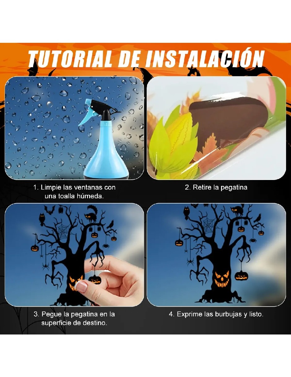 Set Sticker Halloween 2