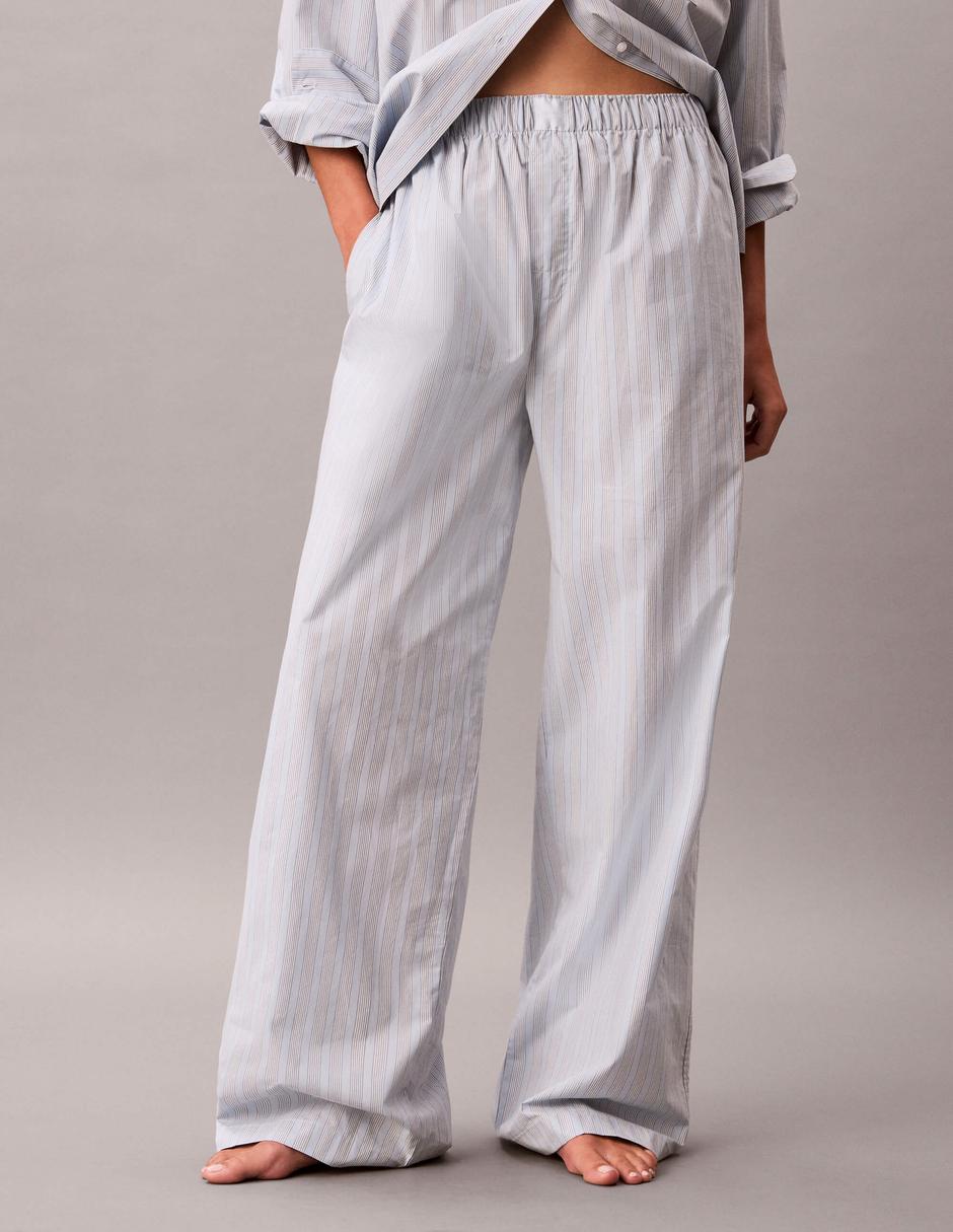 Pantalón pijama de algodón para mujer