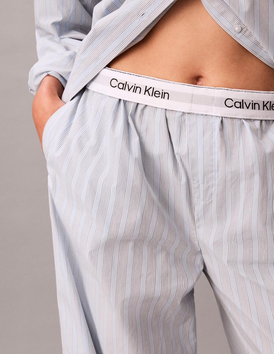 Pantalón pijama de algodón para mujer