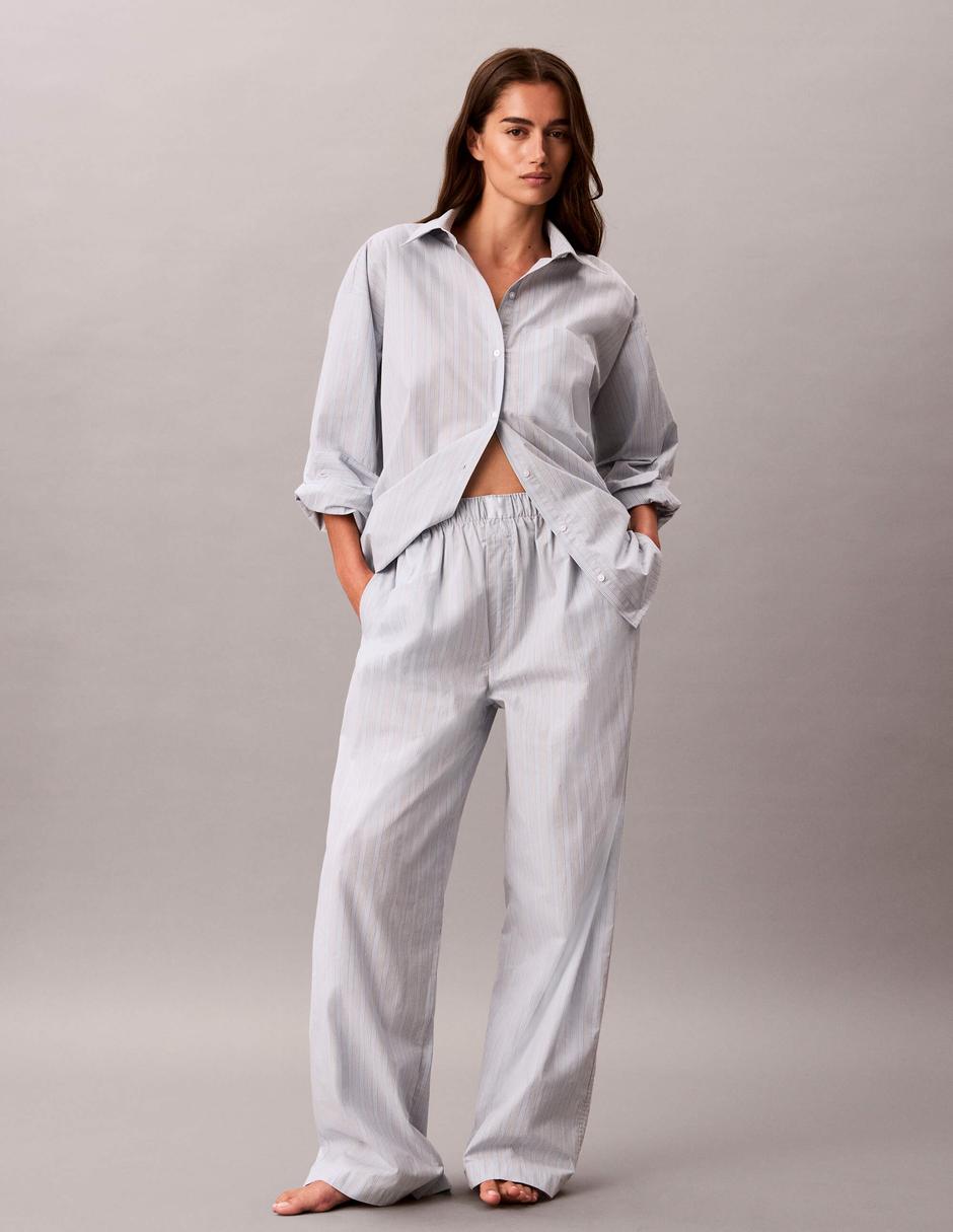 Pantalón pijama de algodón para mujer