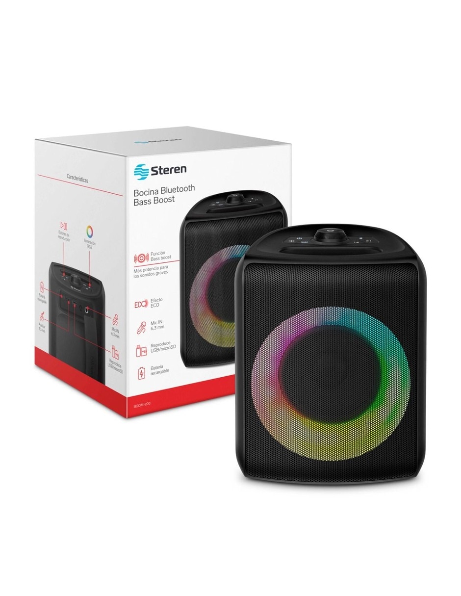 Bocina recargable bluetooth 3