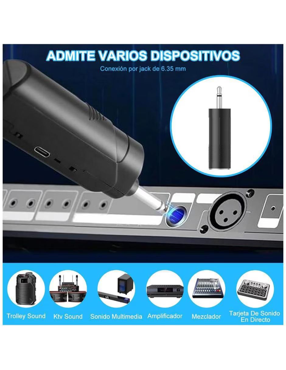 Set micrófono inalámbrica