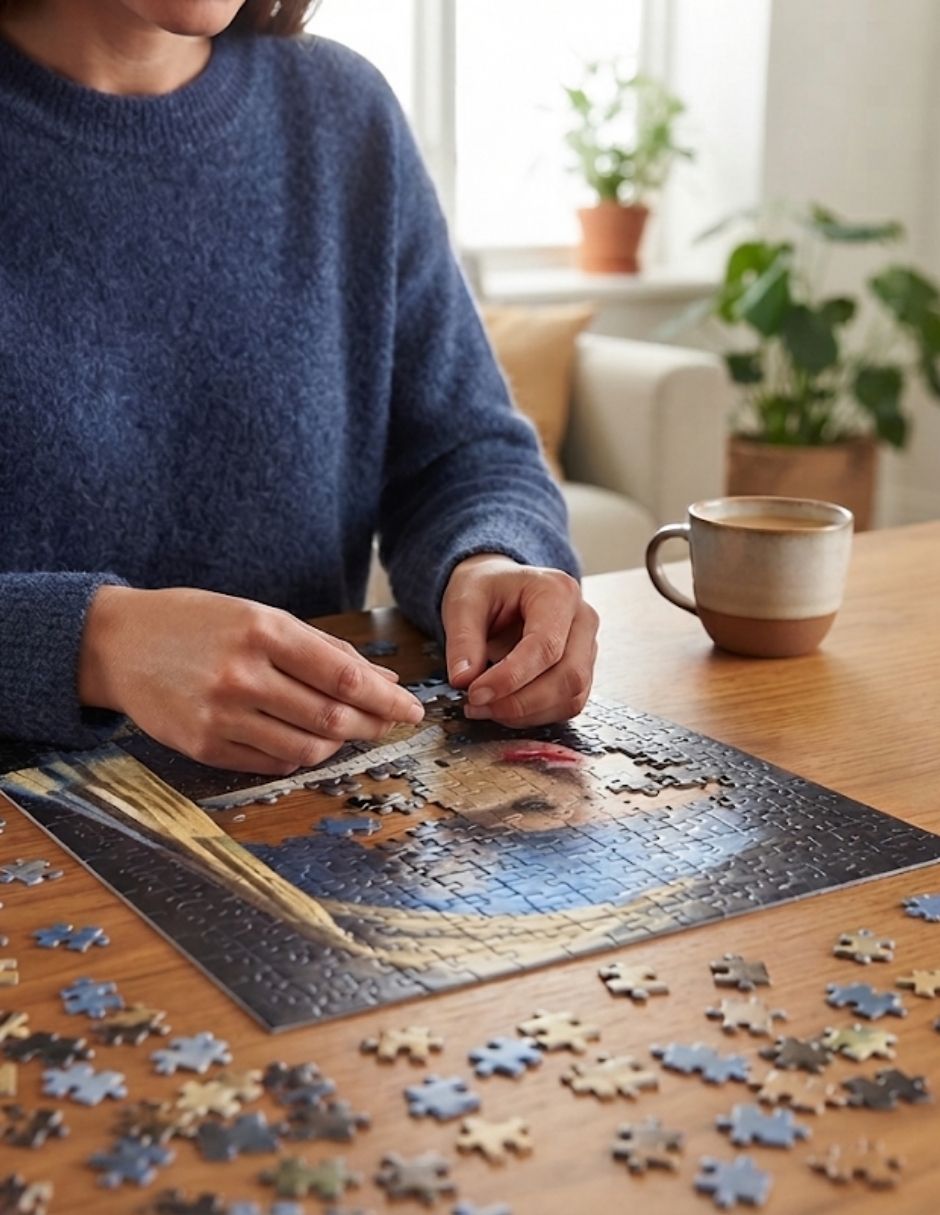 Rompecabezas Johannes Vermeer: La Joven De La Perla 1000 piezas 3