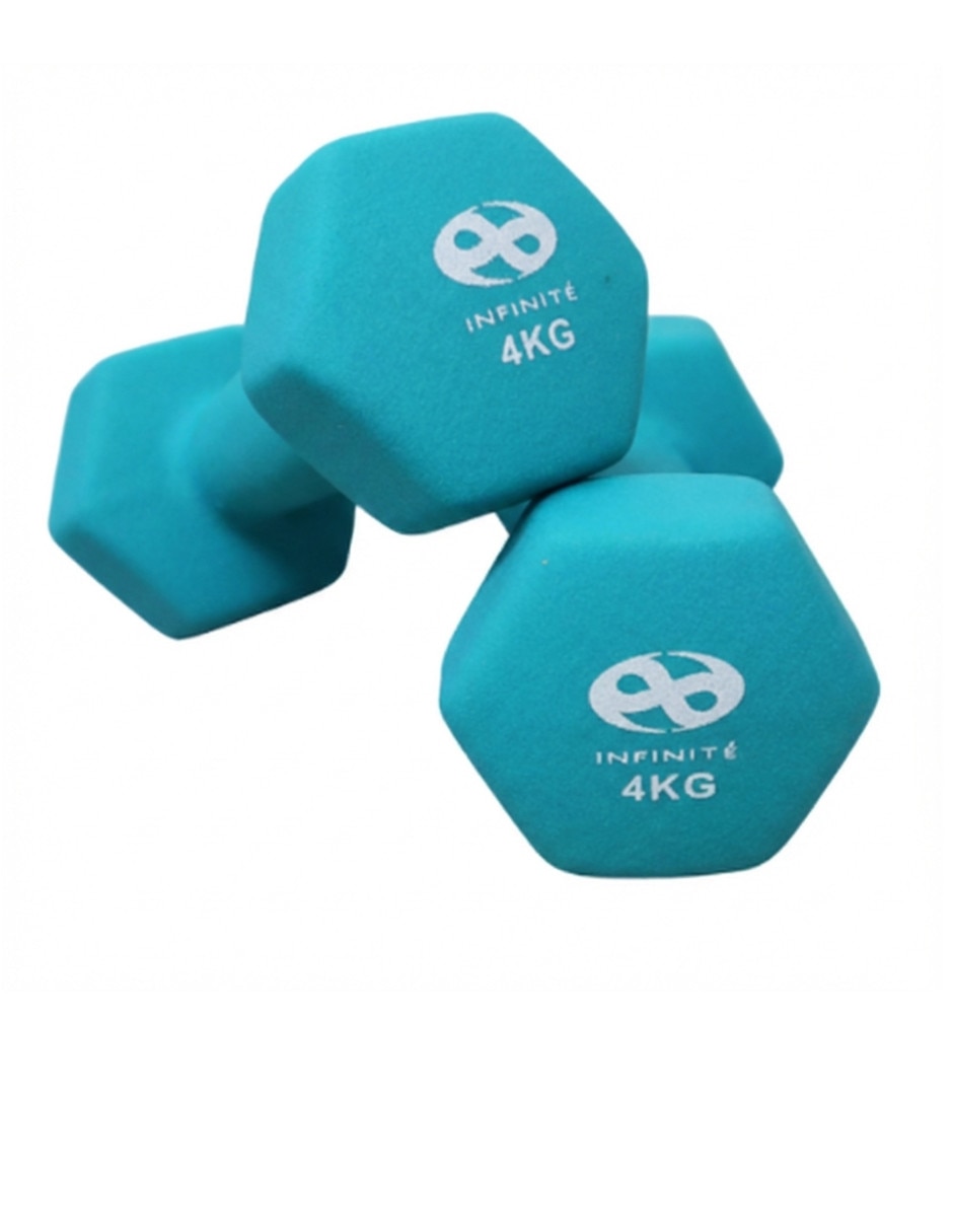 Set mancuernas de peso fijo 4 kg 2 piezas Set mancuernas de peso fijo 4 kg 2 piezas