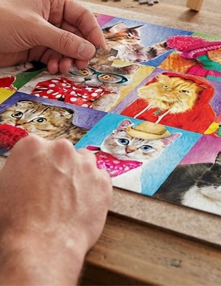 Rompecabezas Retrato de gatos 300 piezas 3