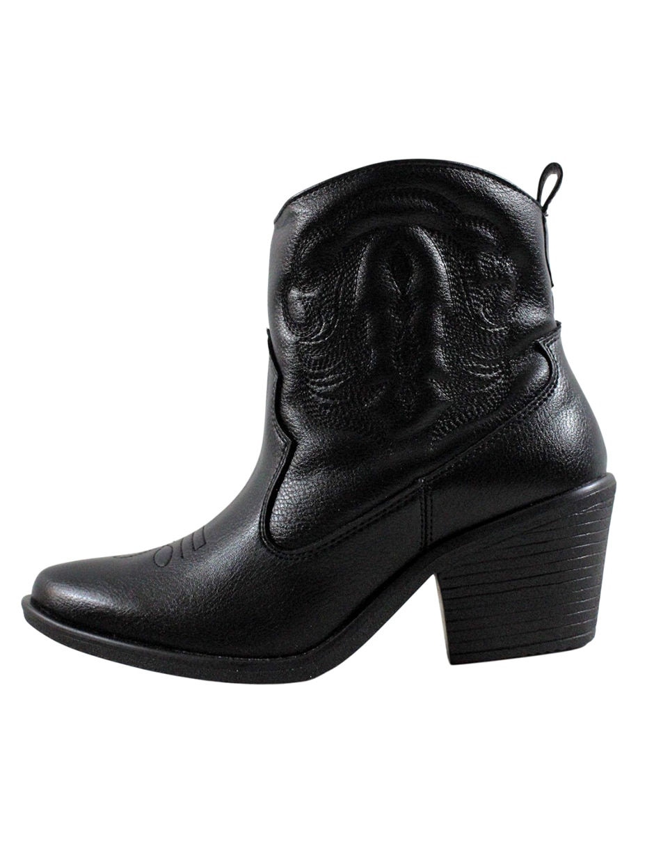 Bota cowboy al tobillo botines vaqueros para mujer Bota cowboy al tobillo botines vaqueros para mujer