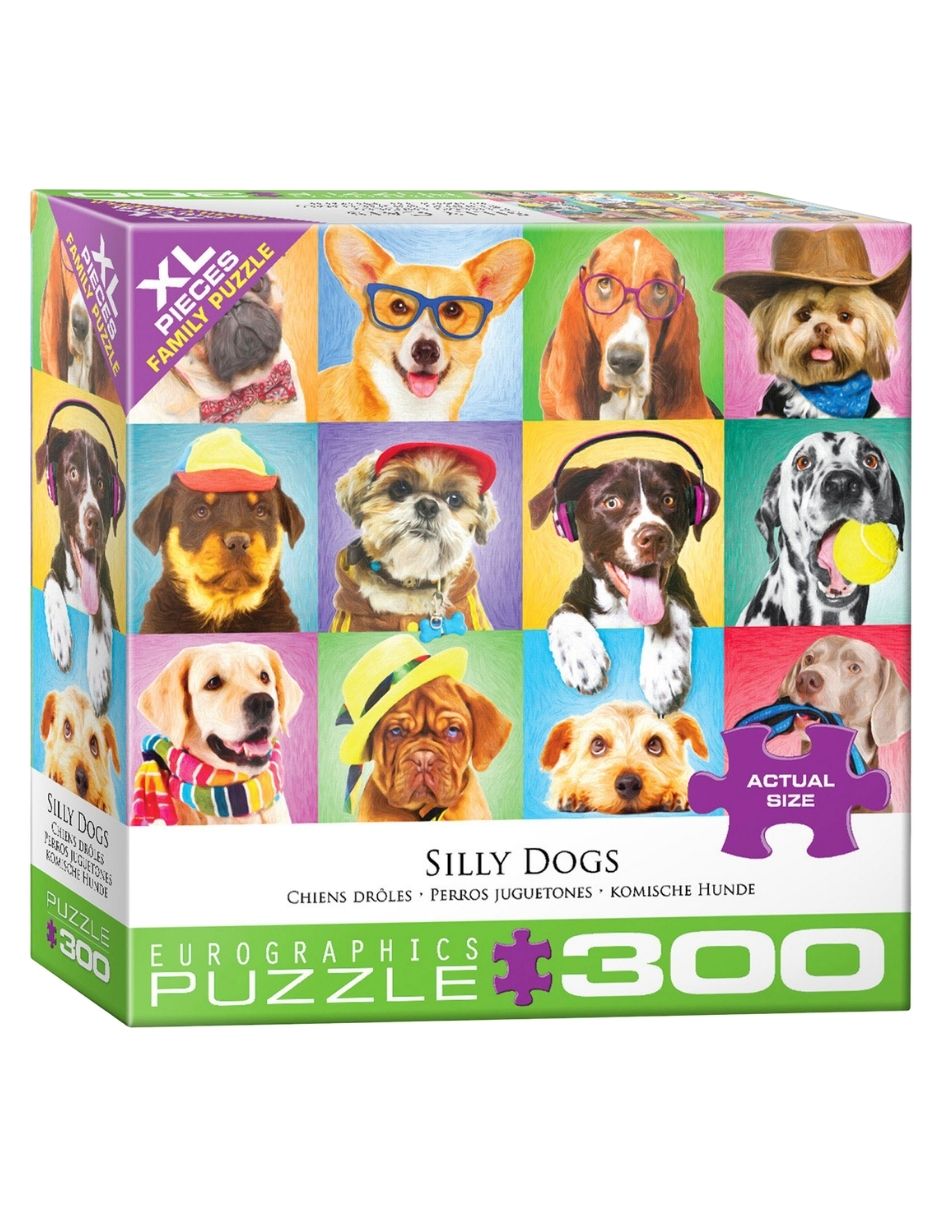 Rompecabezas Retrato de perros 300 piezas Rompecabezas Retrato de perros 300 piezas