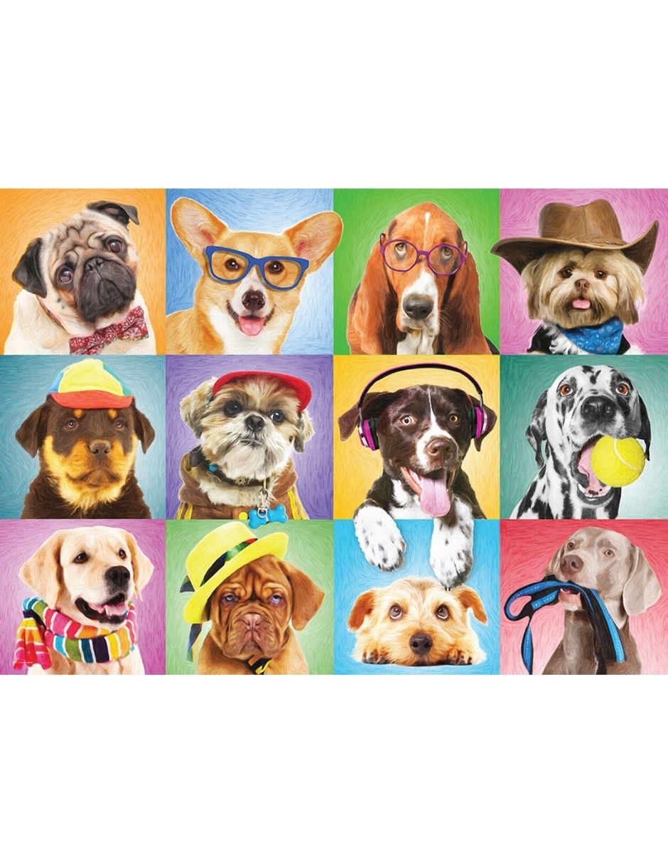 Rompecabezas Retrato de perros 300 piezas 5