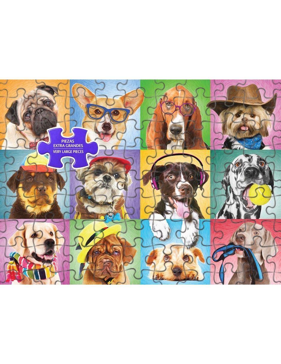 Rompecabezas Retrato de perros 300 piezas 4