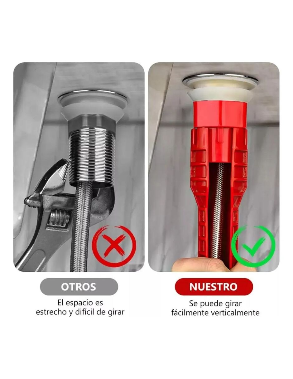 Llave angular de compresión
