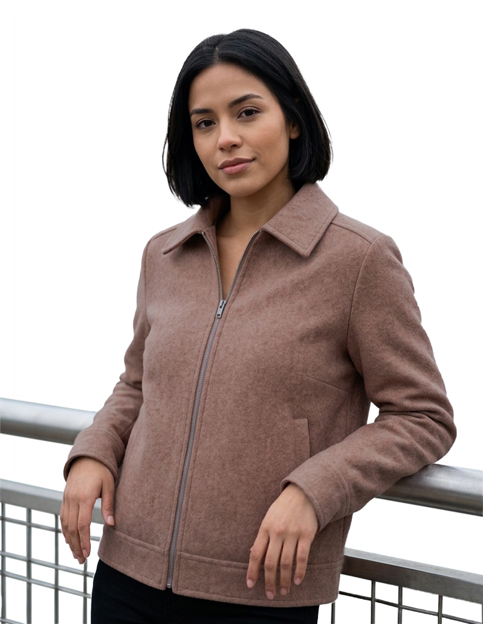 Chamarra casual para mujer 2
