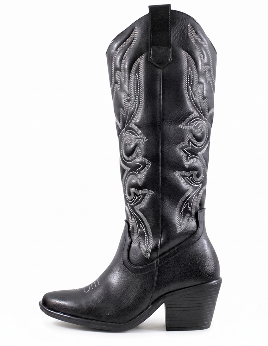 Bota cowboy rodilla western para mujer Bota cowboy rodilla western para mujer