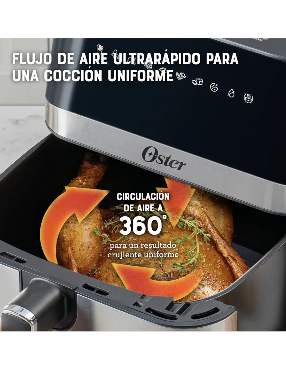 Freidora de aire con compartimento único 7.5 L CKSTAF75DSSD 7