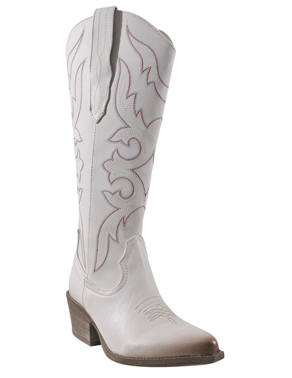 Bota cowboy rodilla western para mujer 3