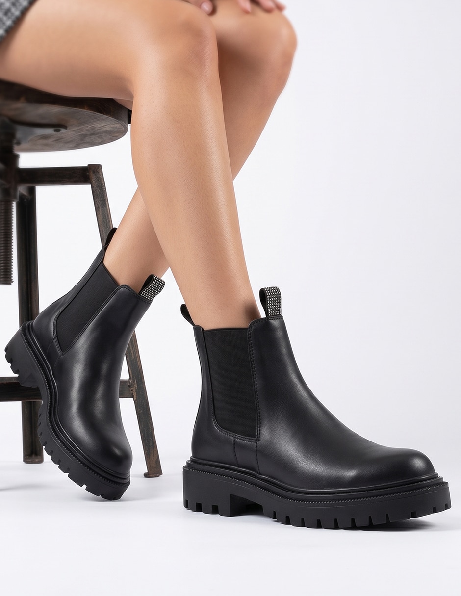 Bota chelsea al tobillo botas chelsea para mujer 5