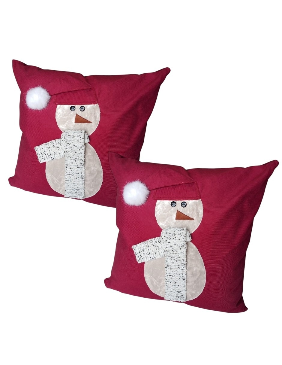 Set de cojín decorativo muñeco de nieve muñeco de nieve Set de cojín decorativo muñeco de nieve muñeco de nieve