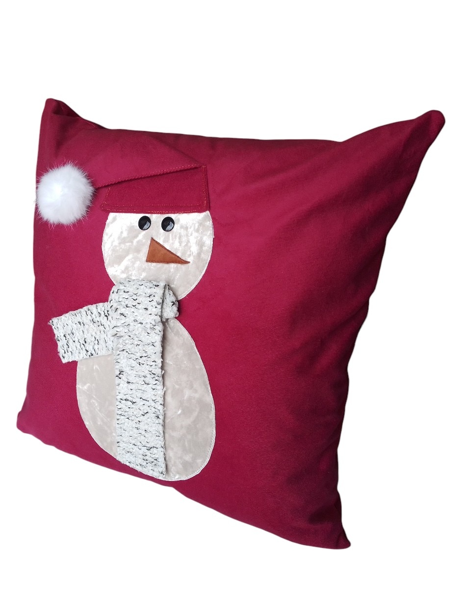 Set de cojín decorativo muñeco de nieve muñeco de nieve 2