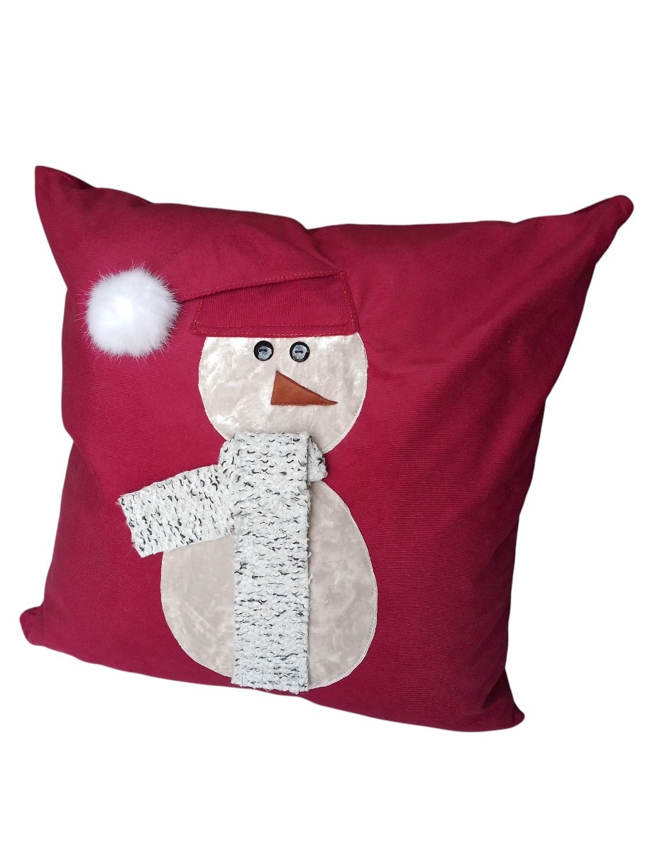 Set de cojín decorativo muñeco de nieve muñeco de nieve 3