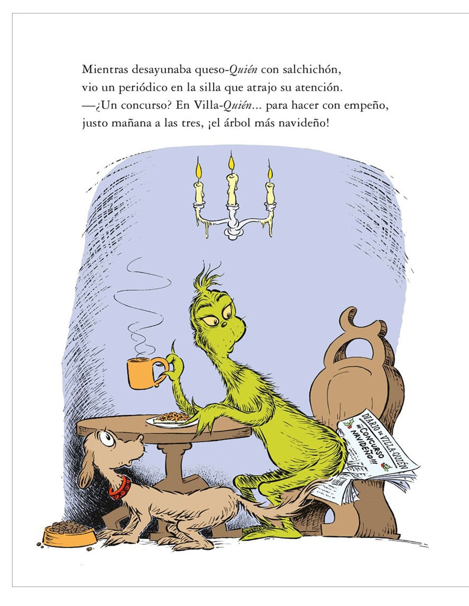 Libro ¡Cómo el Grinch se perdió la Navidad! de Dr. Seuss