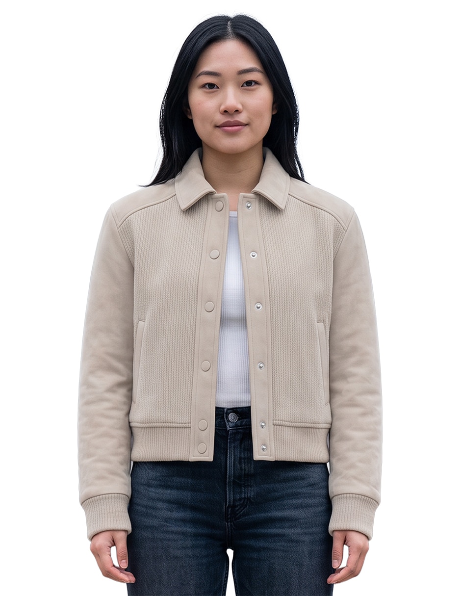Chamarra bomber para mujer
