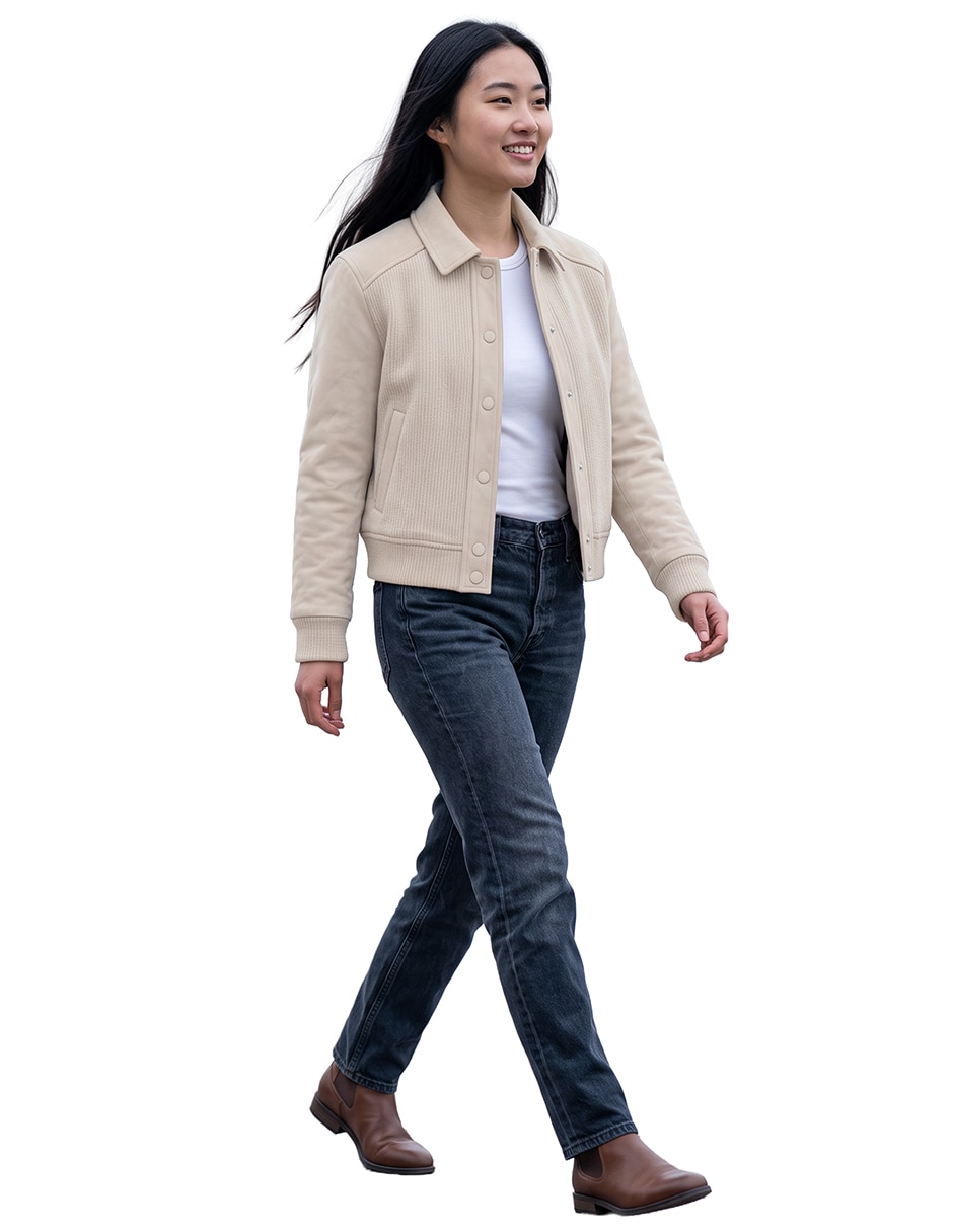 Chamarra bomber para mujer 5