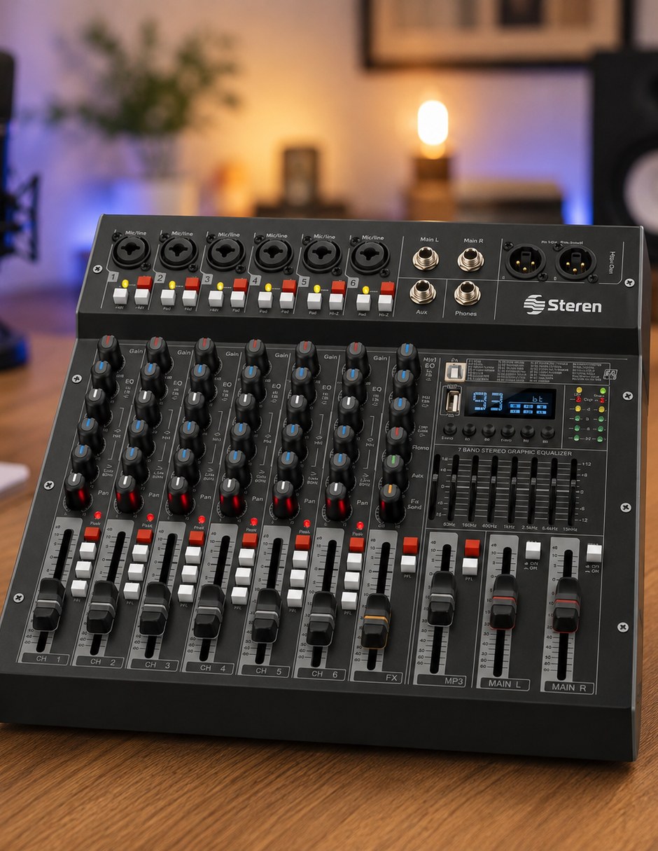 Mezcladora Dj 3