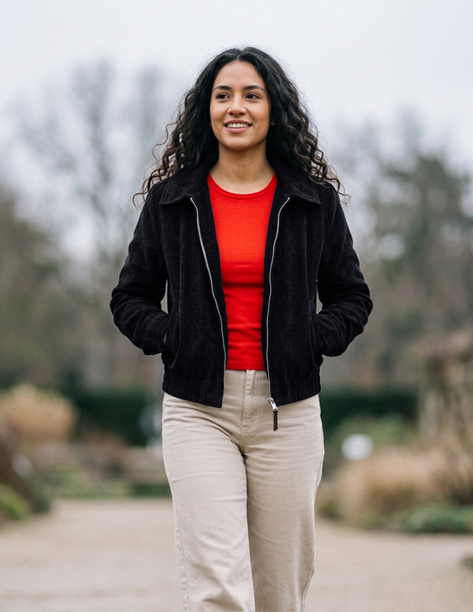 Chamarra bomber para mujer 4